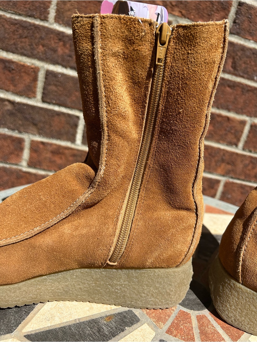 2000s leather suede boots - Picture 11 of 15
